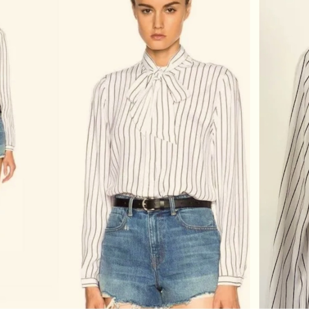 Frame Silk Blouse